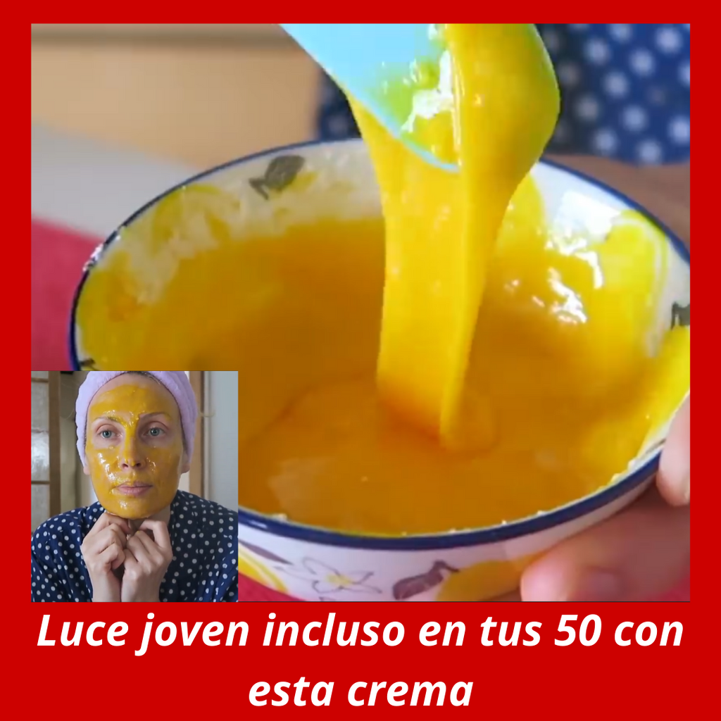 Crema natural anti-edad