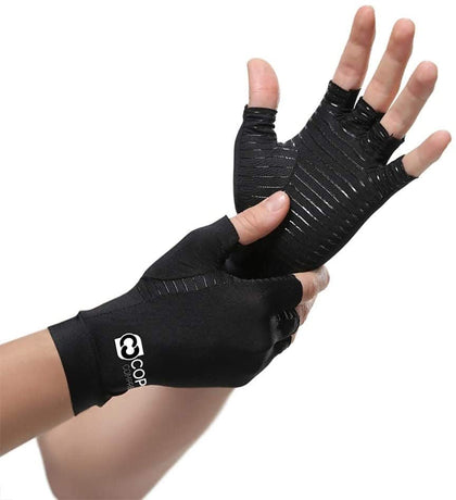 Copper Compression Gloves